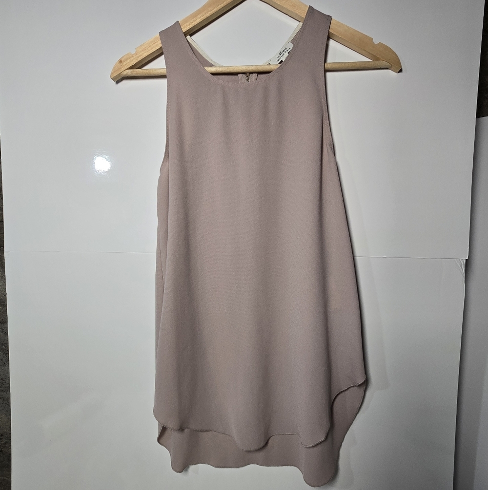 Wilfred Medium Soft Blush Flowy Tank Relaxed Fit